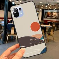 Cat Mount Fuji Japan Landscape For POCO F5 Pro X4 F4 GT C40 M5s F3 X3 X5 Pro Case For Xiaomi 13 12 Lite 12T 11T Pro Cover Xiaomi 13 Pro
