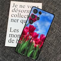 Spring Tulips Flower Case For Samsung Galaxy S25 S26 Ultra S21 S22 S23 S24 Ultra S10 S20 Plus S25 FE Back Cover Galaxy S21