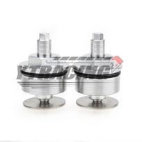 Preload Fork Cap Adjustable For Suzuki DL650 V-Strom 2004-2020 43mm Hexagon Fork Bolt 2005 2006 2007 08 09 10 11 12 13 14 15 16 sidabras