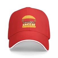 Cute Burger Cap Fashion Casual Baseball Caps Adjustable Hat Hip Hop Summer Unisex Baseball Hats Customizable Polychromatic One Size