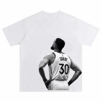 Stephen Curry Basketball Tshirt Unisex Minimalist Print Streetwear Oversized Fan Shirt Daily Style  Y2k Short Sleeves Classic 4XL