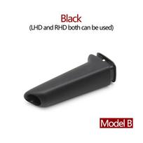 Car Handbrake Grad Handle Lever Hand Brake Leather Cover For BMW 3 Series E90 E91 E92 E93 2005-2011 34427900777 34408036495 Black-B
