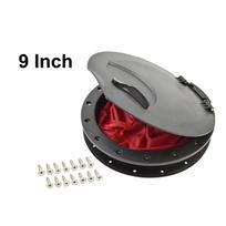 8 Inch / 9 Inch Inner Diameter Kayak Hatch Cover Deck Plate ABS Easy Install Accessories Hatch Cover Boat Screws Round Red Bag Inner 9 Inch