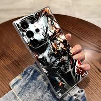 M-Metal Gear Solid Phone Case For Samsung S26 S25 S24 Ultra S23 Fe S22 S20 S21 Plus Plus 5G Fe Transparent Cover Galaxy S24 FE