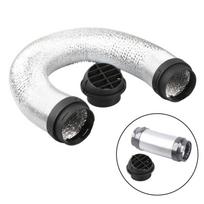 For D5 5KW 8KW Diesel Air Parking Heater 75mm Parking Heater Hose Extension Duct With Outlet For Airtronic For D4