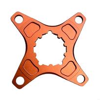 Crank Arm Chainwheel Adapters Direct Mount Chainring Converter to 104 110 130 for orange color
