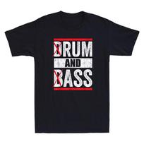 Drum And Bass / Rum And Ass Funny Saying Sarcastic Quote Vintage Men's T-Shirt L