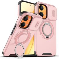 For Xiaomi Poco X8 Pro Max Case Poco X8 Pro Max Cover Armor Slide Camera Lens Protection Back Cover Magnetic Ring Holder Coque Poco X8 Pro Max