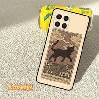 The Empress Tarot Cat Art Print Case For Samsung Galaxy M52 M36 M06 M16 M56 M33 M15 M55 M31 M13 M12 M14 M53 M32 M35 M34 M54 Samsung M51