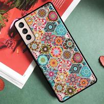 Mandala Flower Totem Phone Case For Samsung Galaxy S24 Ultra S9 S10 S20 S21 S22 S23 S25 Plus S24 FE Back Cover Galaxy S20 FE