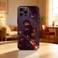 Game N-Nioh Phone Case For iPhone17,16,15,14,13,12 Plus,Max Soft Silicone Black Cover iPhone14ProMax