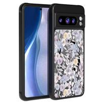 Vintage Floral Case For Google Pixel 9 Pro XL Magnetic For Magsafe Rugged Bumper Cover Funda For Pixel 9A 9 8 7 Pro 8A 7A Cover Google Pixel 7 Pro