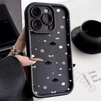 Cute cat Silicone Case For iPhone 13 11 15 17 12 14 16 Pro Max 17 Air Plus SE Shockproof Soft Protective Cover iPhone12PRO