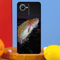 Vintage Trout Fishing For Realme 14 Pro Plus 10 11 12 13 15 Pro C67 C65 C63 C61 C55 C53 C51 C71 C75 GT7 Pro Case Realme 15