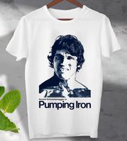 Pumping Iron Gym Bodybuilding Movie Film Arnold T Shirt Mens Womens Tees Top Top  Gift T Shirt Mens Womens Tees Top M