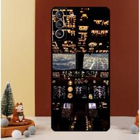 Flight Instruments Cockpit Case For Samsung Galaxy S22 S23 S24 Ultra Note 20 10 Plus S8 S9 S10 S20 FE S21 FE Cover Galaxy S23
