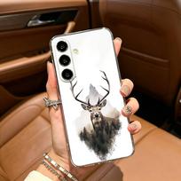 Deer -Hunting Phone Case For Samsung Galaxy A71,A70,A52,A51,A40,A30 Transparent Cover Samsung a52 a52S