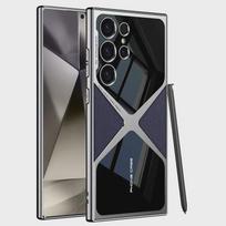 Leather Electroplated Protective Case for Samsung S24Ultra / S23U SM-S23Ultra [Single Cover]