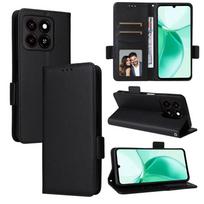 Flip Cases For ZTE Blade A35/Blade A55 Leather Case [Flip Vintage Leather] Wallet Shockproof Durable Retro Phone Case ZTE Blade A55 / Blade A35 juoda