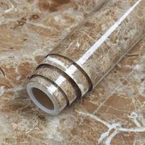 Marble-Look Peel & Stick Wallpaper - Durable, Waterproof, & Easy to Remove - Perfect for DIY Room and Furniture Makeovers in Liv 40cm x 300cm