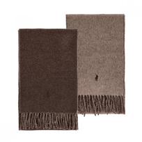 Polo Ralph Lauren Pc0455 225 Pony Reversible Fringe Muffler PC0455-225