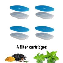 Smart Stainless Steel Large Capacity Pet Water Fountain with Circulation Filtration for Cats Pack of 4