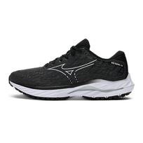 Mizuno Wave Inspire 20 Comfort Cushioning Non Slip Breathable Low Top Running Shoes Women Black White J1GD244422 36