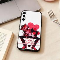H-Hazbin H-Hotel V-Vox    Phone Case Black Silicone Soft For Samsung Galaxy A73,A72,A71,A70,A53,A52,A51 Samsung a42 5g