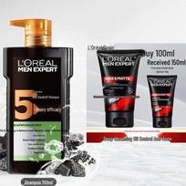 L'Oréal Men Expert Shampoo & Volcanic Cleanser Set