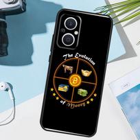 Bitcoin Evolution Of Money Case For OPPO Reno 13 F 12 12F 11 8T 7 8 10 Pro OPPO Find X8 X6 Pro X3 X5 Lite Phone Cover OPPO Reno7 Lite