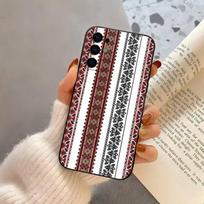 P-Palestine H-Hattah Keffiyeh pattern Phone Case For Samsung S25,S24,S21,S22,S23,S30,Ultra,S20,Plus,Fe,Lite,Note,10,Black Cover Samsung S25ULTRA