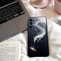S-Spiriteds Away-y Haku-u Phone Case For Samsung S25,S24,S21,S22,S23,S30,Ultra,S20,Plus,Fe,Soft Silicone Black Cover Samsung S23plus5G