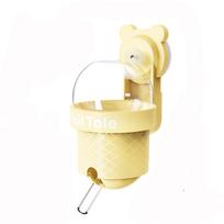 Wall Hanging Hamster Drinker 110ML Pet Water Dispenser Hamster Water Drinking Bottle  Small Pet geltona