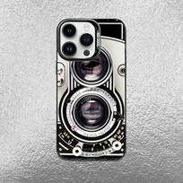 Retro Camera Vintage Phone Case IMD For IPhone 17,16,15,14,13,12,11 Pro Max Plus Color Silver Black Cover iPhone13PRO