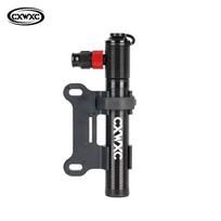 100psi Co2 Bicycle Pump Schrader Presta Valve FV/AV Universal MTB Road Bike Co2 Mini Hand Bike Pump Cycling Air Inflator 2 In 1 CX-PC10