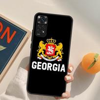 Georgia Flag Case For Xiaomi Redmi Note 10 11 8 9 12 Pro Redmi Note 12S 11S 10S 9S 9C 10C 10A 12C Coque Redmi Note 8 Pro