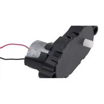 Šoninio šepetėlio variklio mazgas Sencor SRV 6250BK robotui dulkių siurbliui Atsarginė dalis Juodo plastiko Pakeitimas