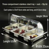 Stainless Steel Buffet Food Display Pan