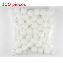 Pp Ping Pong Balls With Logo For Table Tennis And Recreational Games White