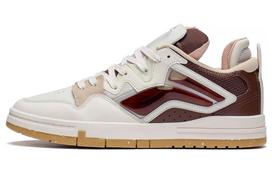 Li Ning Wave PRO Skateboard Shoes Men's Low Top White/Gray/Umber AECT009-2 43.5