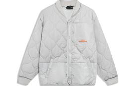 Li Ning Skateboard Puffer Jacket Men's Light Smoke Gray AJMT029-2 XL