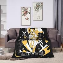 Vox Hazbins Hotels Anime Blankets Flannel Autumn  Multi-function Super Warm Throw Blankets for Bedding Outdoor Bedding Throws 130x150cm