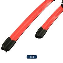 For Seat Leon 1M MK1 1P MK2 5F MK3 KL MK4 2000-2023 2019 2020 2021 2022 2pcs Front Windshield Windscreen Wiper Blades Red Blue Seat&1M MK1 (2000-2005) raudona