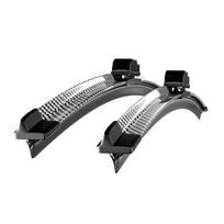 For Seat Leon 1M MK1 1P MK2 5F MK3 KL MK4 2000-2023 2018 2019 2pcs Front Windshield Wiper Blades Windscreen Wipers Carbon Fibre Seat&1M MK1 (2000-2005)