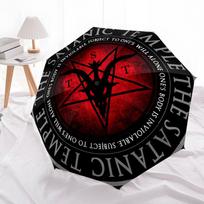 Satanic Goat Head Umbrella, Lightweight & Portable, 8-Rib Iron Frame, Perfect for Outdoor Travel, Home Accessory, Christmas Gift