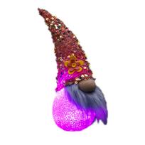 Party Doll Faceless Lighted Rabbit Light Gnome Decoration Ornaments Warm Easter Home Decor Garden Gnome Statues Sunflower One Size