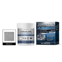 Stainless Steel Scratch Repair Cream: Daily Kitchen Cooktop, Sink, Appliance & Utensil Restoring Cleaner with Long-Lasting Shine 1set