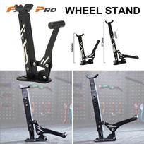 Motorcycle Wheel Stand Portable Handle Single Sided Paddock Stand Front Rear Support Foldable Tire Repairing Tool lift Universal