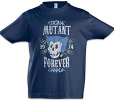 Mutant Forever Kids Boys kids boys T-Shirt Fun Gamer Skull Wolverine Skull Skull 100