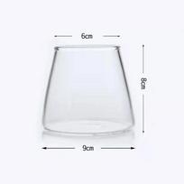 Japanese style Fuji Mountain glass beer cup Home breakfast milk juice cup Internet famous whisky cup blackjack coffee drink 201-300ml